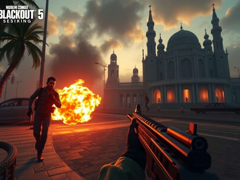 Modern Combat 5 Blackout Gameplay Screenshot