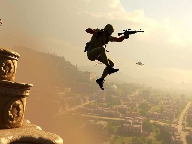 Modern Combat 5 PC में कूदने की तकनीक