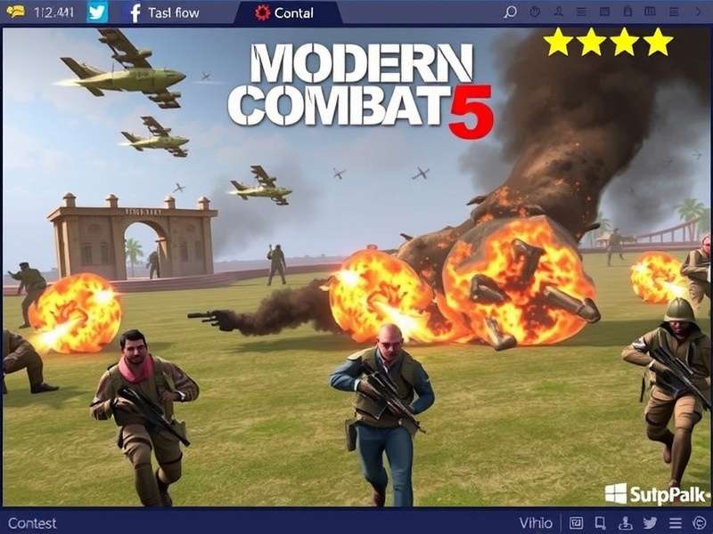 Modern Combat 5 PC Gameplay Screenshot