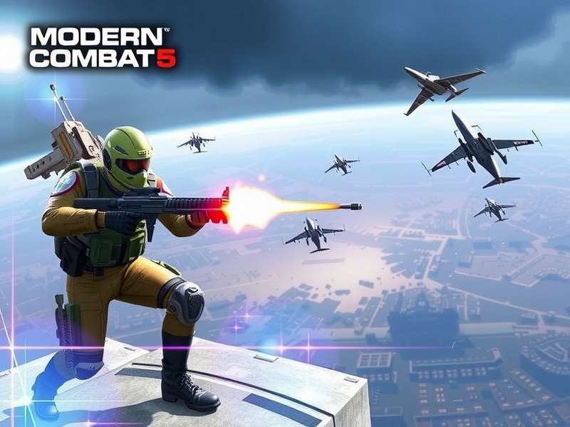 Modern Combat 5 गेमप्ले दृश्य