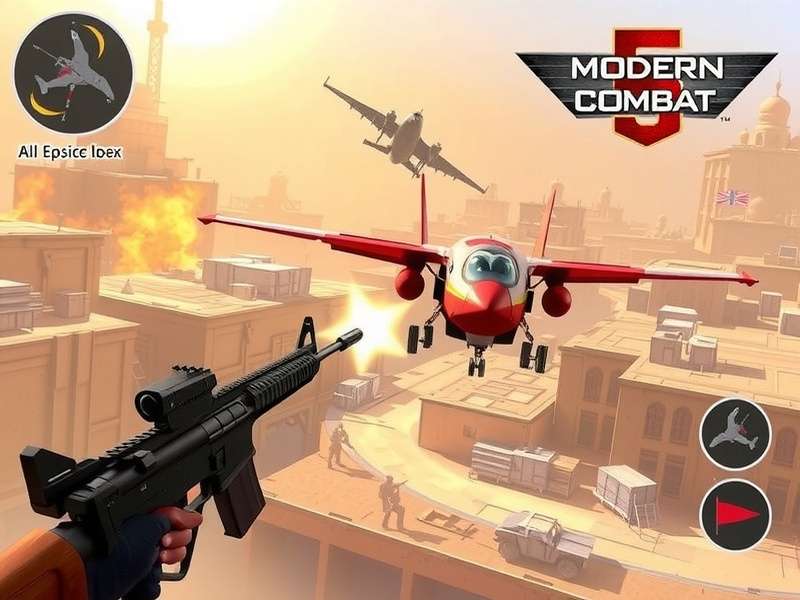 Modern Combat 5 हथियार संग्रह