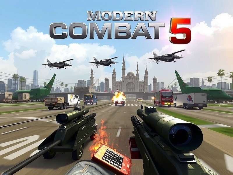 Modern Combat 5 Gameplay Screenshot