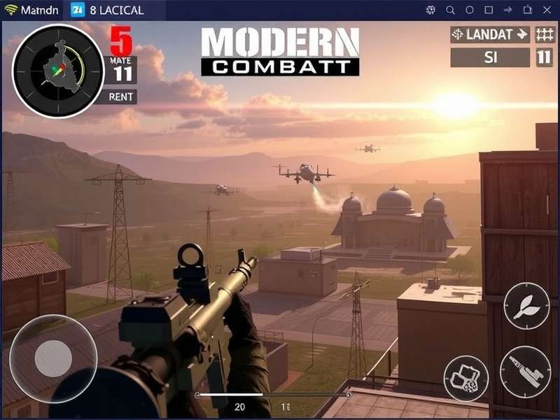 Modern Combat 5 Blackout Mobile Gameplay Screenshot