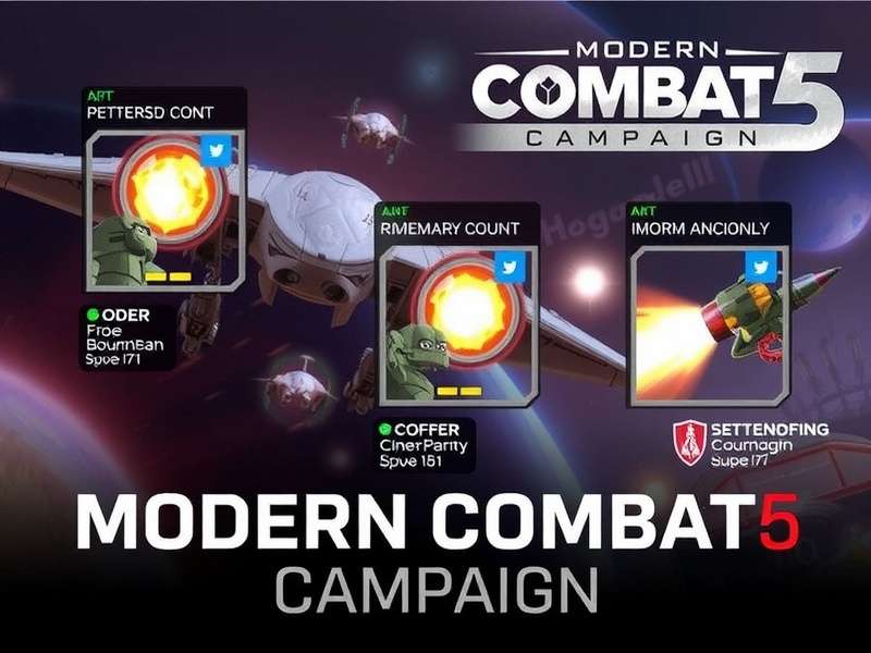 Modern Combat 5 Campaign protagonist Phoenix in a firefight