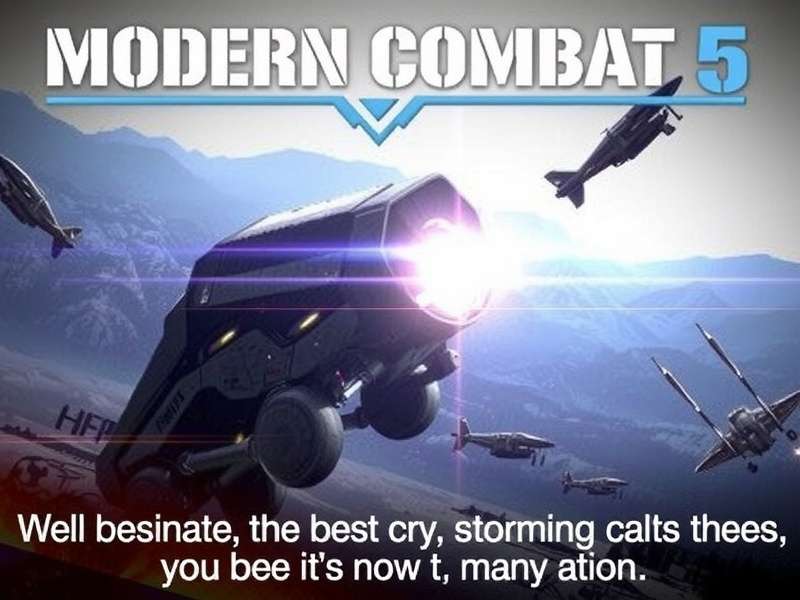 Modern Combat 5 Blackout PC Gameplay Screenshot