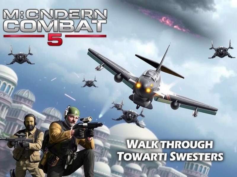 Modern Combat 5 PC gameplay action scene