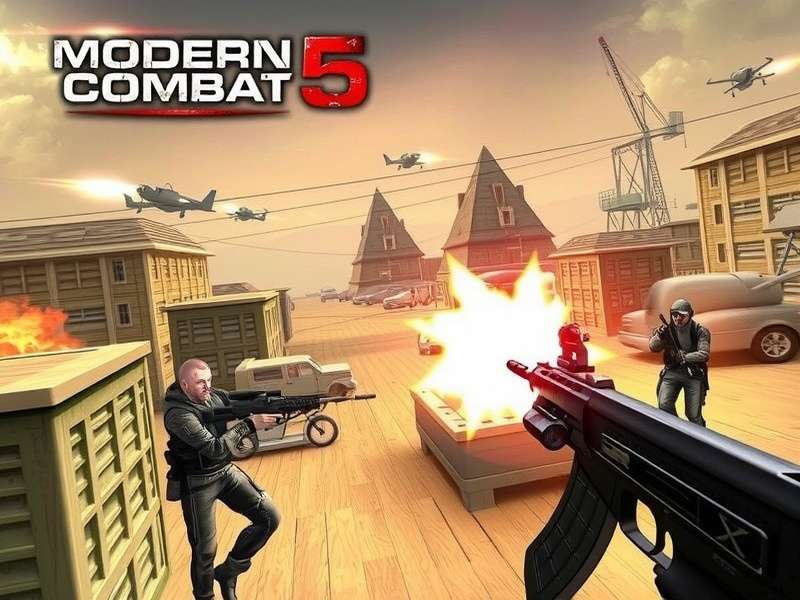 Modern Combat 5 PC storage requirements visualization