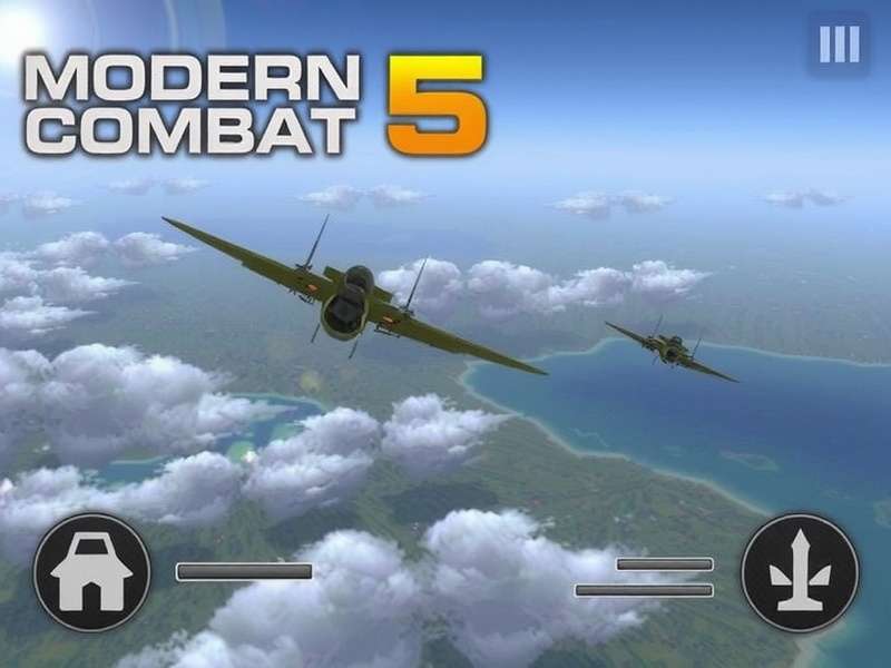 Modern Combat 5 intense multiplayer action scene