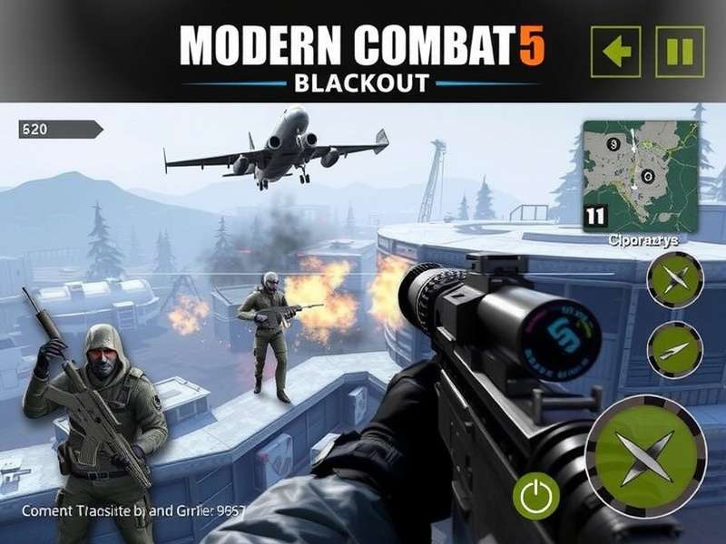 Modern Combat 5 Blackout Gameplay Screenshot