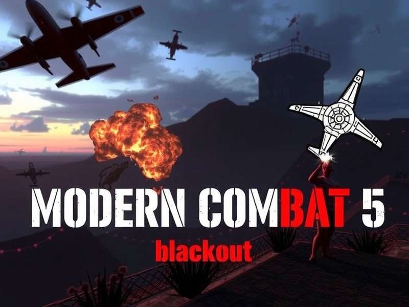 Modern Combat 5 Blackout intense PC gameplay action scene