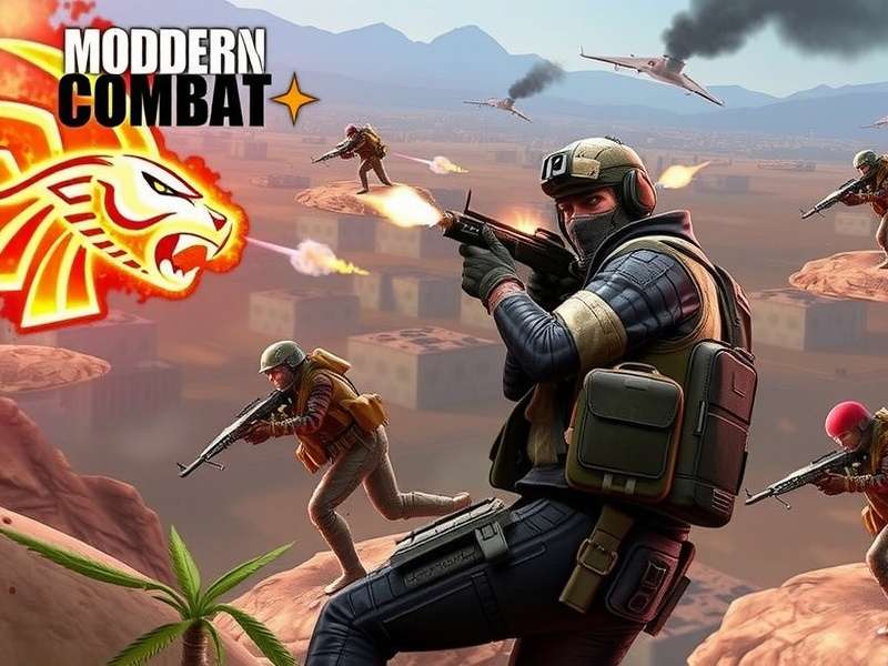 Modern Combat 5 Blackout offline gameplay screenshot