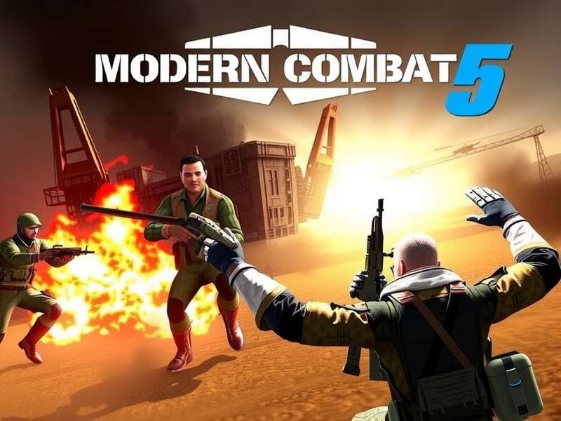 Modern Combat 5 Blackout Gameplay Screenshot