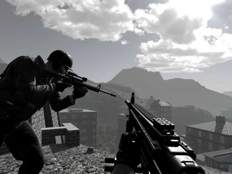 Modern Combat 5 Blackout campaign gameplay showing Phoenix in tactical gear