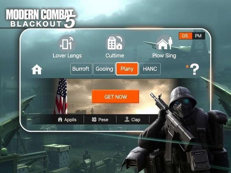 Modern Combat 5 Blackout Mobile intense firefight gameplay screenshot