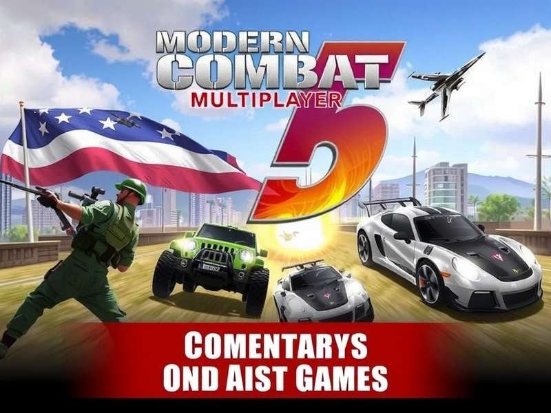 Modern Combat 5 Multiplayer Downtown map overview with marked sniper positions and flank routes